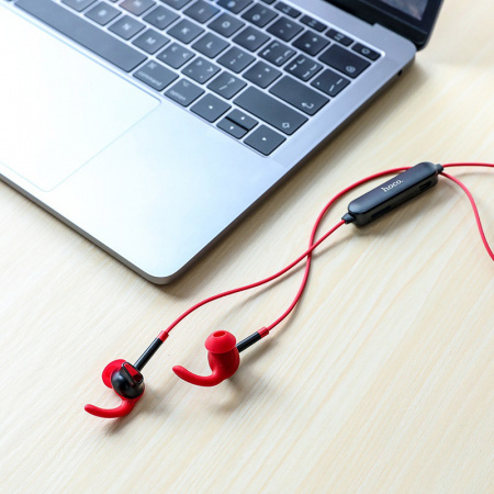 Беспроводные наушники HOCO ES30 Bluetooth, 70 мАч, красный, Hands-free