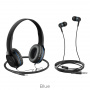 Беспроводные наушники HOCO W24, Bluetooth, синий