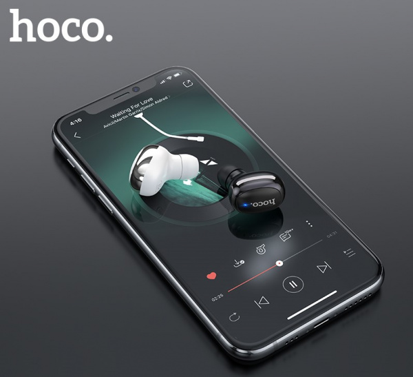 Беспроводные наушники HOCO E54 Mia mini, Bluetooth, 40 мАч, Черный