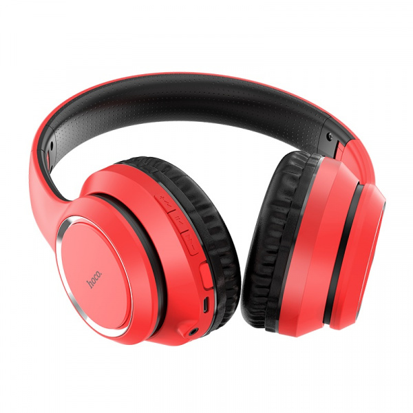 Беспроводные наушники HOCO W28 Journey, Bluetooth, красный