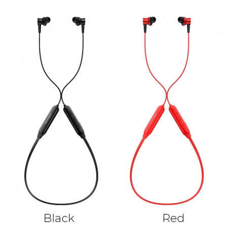 Беспроводные наушники BOROFONE BE29 Joyous, Bluetooth, 130 мАч, красный, Hands-free