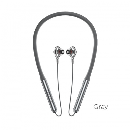 Беспроводные наушники BOROFONE BE31 Peppy, Bluetooth, 120 мАч, серый, Hands-free