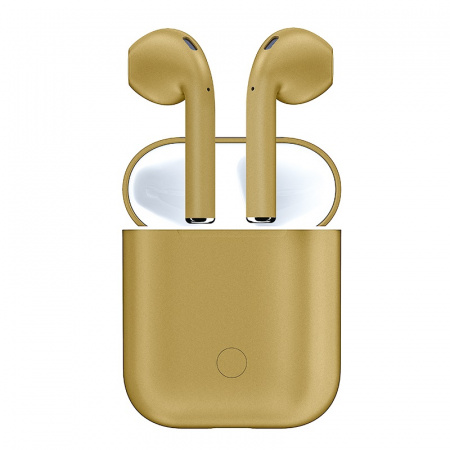 Беспроводные наушники HOCO ES28 Original, Bluetooth, 400 мАч, шампань, Hands-free, с боксом