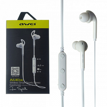 Bluetooth-наушники с микрофоном Awei A610BL (white)