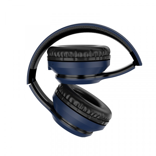Беспроводные наушники HOCO W28 Journey, Bluetooth, синий