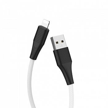 Кабель Hoco X32 Excellent, lightning, 1 м, белый