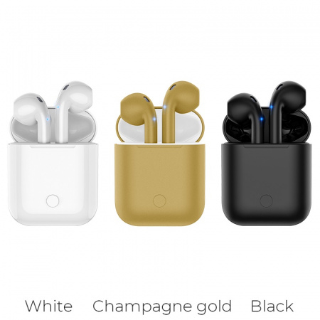 Беспроводные наушники HOCO ES28 Original, Bluetooth, 400 мАч, шампань, Hands-free, с боксом