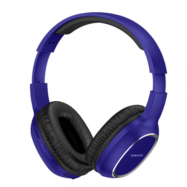 Беспроводные наушники BOROFONE BO9 Pearl, синий, 5W