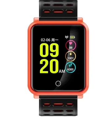 Умные часы Smart Watch N88 красные